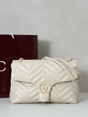 Gucci Off-White Shoulder/Crossbody Bag